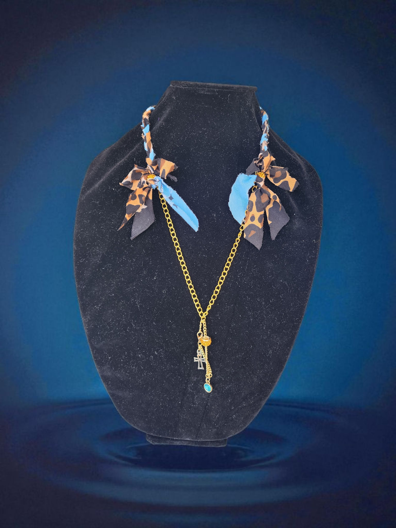 Bandana Charm Necklace
