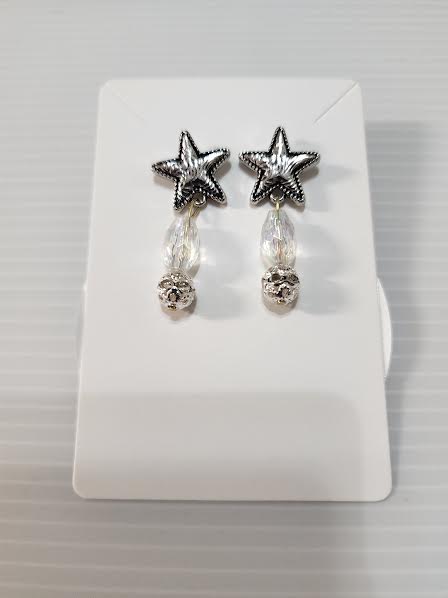 STAR DROP EARRINGS