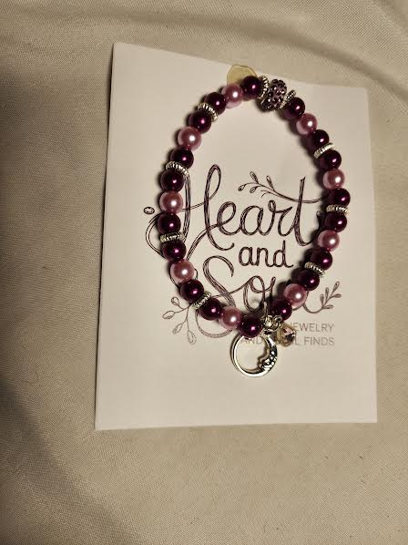 PINK HEART BRACELET